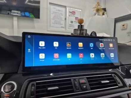 BMW 15인치 안드로이드 올인원 520d 528i F10 대구 오디쎄이 컴퍼니