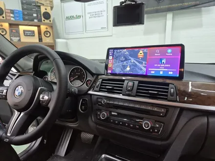 BMW 안드로이드 올인원과 M 핸들 튜닝 시공  F30 320d 3시리즈