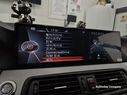 BMW F10 안드로이드 올인원｜M 핸들, 크리스탈 기어봉, 도어 손잡이 교체