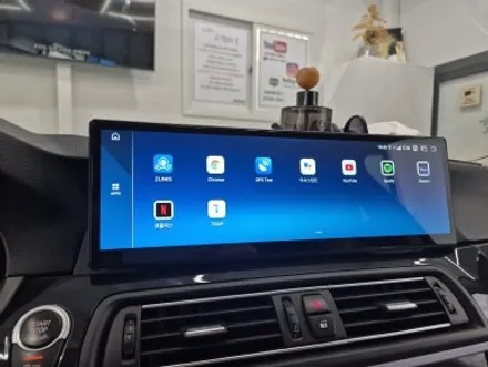 BMW 15인치 안드로이드 올인원 520d 528i F10 대구 오디쎄이 컴퍼니