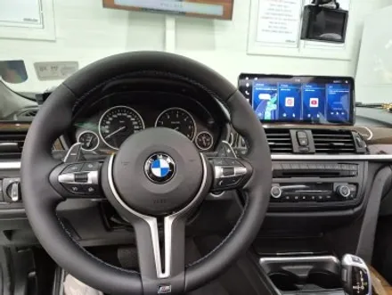BMW 안드로이드 올인원과 M 핸들 튜닝 시공  F30 320d 3시리즈