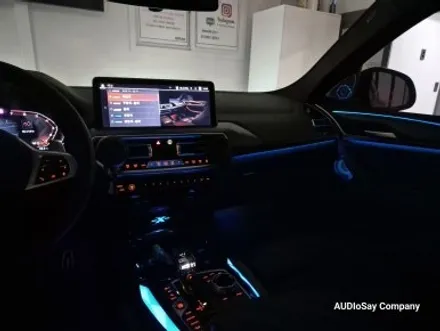 대구 카오디오 BMW X4 실내 튜닝, 스피커와 엠비언트, 그리고 크리스탈 튜닝의 변화
