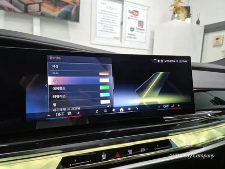 대구 BMW G70 7시리즈 740d 회오리 풀커버 엠비언트 시공