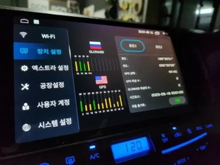 대구 오디쎄이 안드로이드 올인원 AHD 후방카메라 현대 제네시스 BH