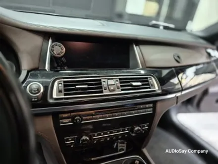 대구 안드로이드 올인원 BMW F01 740d 인디비주얼 15인치 무스로이드, 핸들 열선 활성화 M 핸들 시공