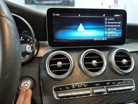 벤츠 C 클래스 프리미엄 안드로이드 올인원 무스로이드 MUSROID 12.3인치 W205 NTG 5.5