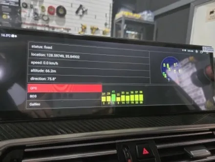 [대구 오디쎄이]BMW 15인치 안드로이드 올인원 스피커 튜닝 카오디오