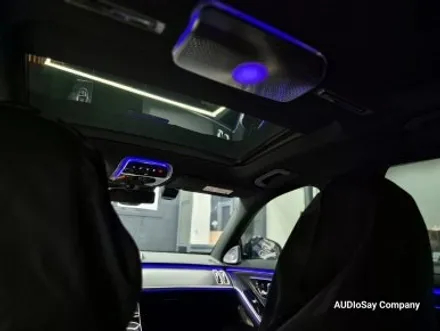[대구 오디쎄이] 벤츠 카오디오 W223 S 클래스 S400d 숏바디 액티브 엠비언트, 루프 부메스터, 데고 마스터 스피커