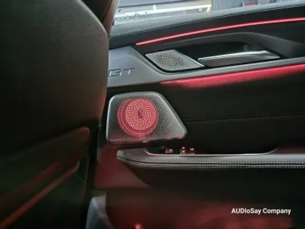 [대구 오디쎄이]BMW G32 6GT 회오리 풀커버 AVI BM100 4D 스피커 크리스탈 기어봉