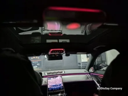 [대구 오디쎄이] 벤츠 카오디오 W223 S 클래스 S400d 숏바디 액티브 엠비언트, 루프 부메스터, 데고 마스터 스피커