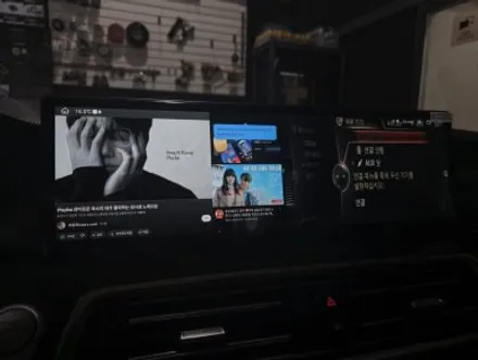 [대구 오디쎄이]BMW 15인치 안드로이드 올인원 스피커 튜닝 카오디오