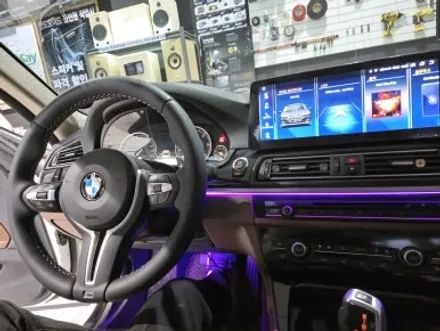 [대구 오디쎄이]BMW F10 M핸들 안드로이드 올인원 세트