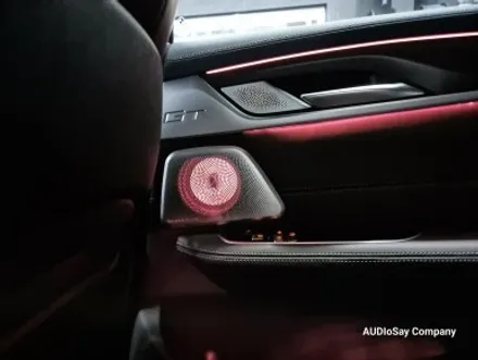 [대구 오디쎄이]BMW G32 6GT 회오리 풀커버 AVI BM100 4D 스피커 크리스탈 기어봉
