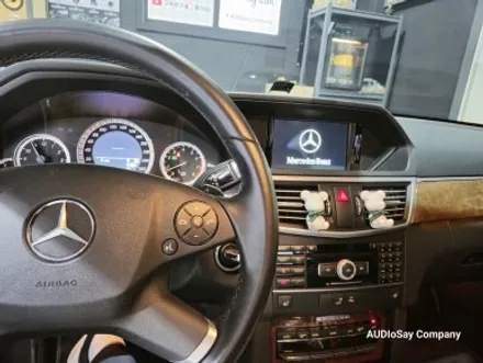 [대구 오디쎄이]벤츠 W212 E300 안드로이드 올인원 후방카메라 하이패스