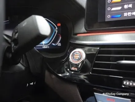 [대구 오디쎄이]BMW G32 6GT 회오리 풀커버 AVI BM100 4D 스피커 크리스탈 기어봉