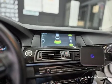[대구 오디쎄이] BMW F10 520D 후방 카메라가 없는 2011년 CiC 차량 프리미엄 안드로이드 올인원 무스로이드 시공과 후방 카메라 활성화 카오디오