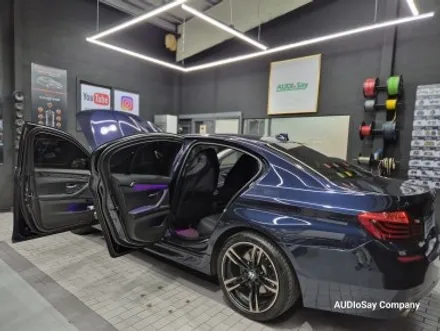 대구 카오디오 BMW F10 520d 사운드 시스템 풀 튜닝 AVI, MUSWAY 무스웨이