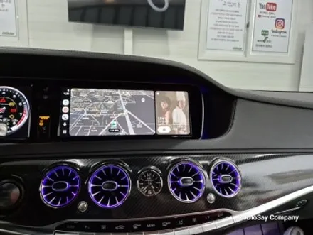 벤츠 W222 S63 AMG 전기형, 왜 모두가 송풍구 엠비언트를 찾을까?