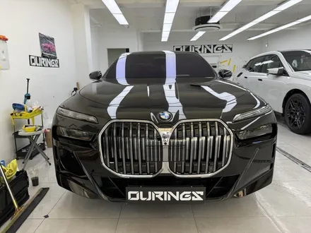 성남 랩핑 BMW 740d 연금색 투톤 역시 7시리즈는 아워링스 / 서초, 강남, 양재
