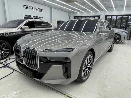 분당 PPF 상판은 보호, 하판은 보호와 컬러체인지 BMW 740i 분할보호막 / 서초, 강남, 양재