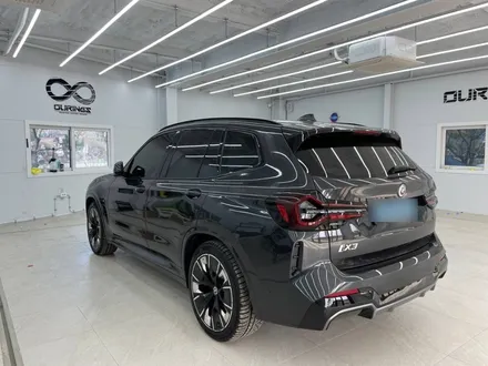 수원 랩핑 BMW ix3 아일오브맨그린 컬러 입히기 상당히 매력 있음. 마감샷 첨부했어요. / 서초, 강남, 양재