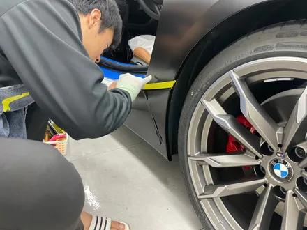 광진구랩핑 접수 BMW Z4 흑무광 마법사 얏! / 서초, 강남, 양재