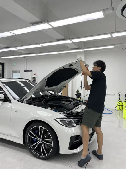 [강남PPF] BMW 3시리즈 320d Touring, aka 3투어링 보닛/생활보호 PPF 패키지 / 서초, 강남, 양재