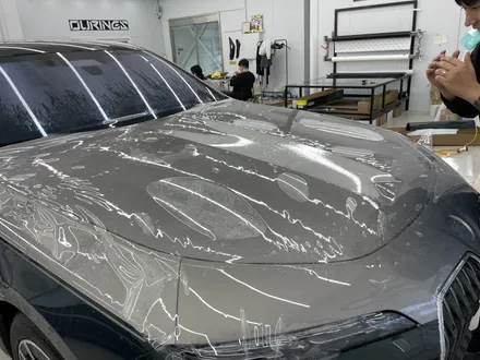 분당 PPF 상판은 보호, 하판은 보호와 컬러체인지 BMW 740i 분할보호막 / 서초, 강남, 양재