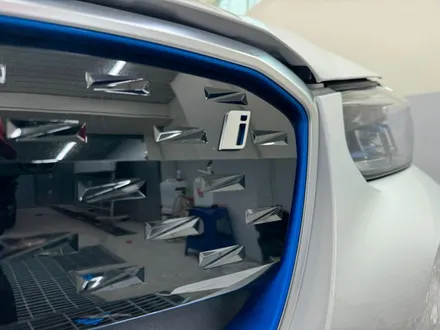 잠실 랩핑 BMW iX3 부분 랩핑, 전기차 느낌 확 살리기 / 서초, 강남, 양재