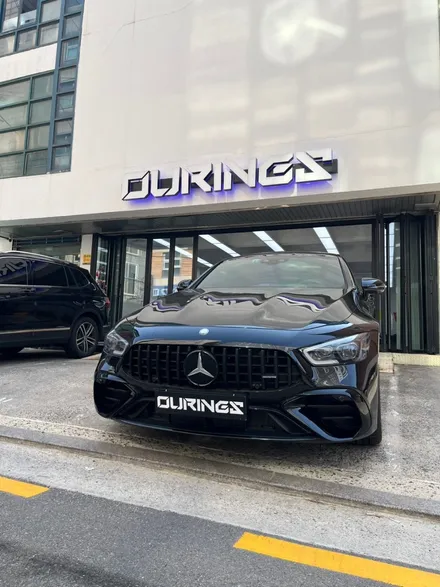 수원 용인 크롬죽이기 랩핑 Benz GT43 AMG 역시 올블랙이지~! / 서초, 강남, 양재