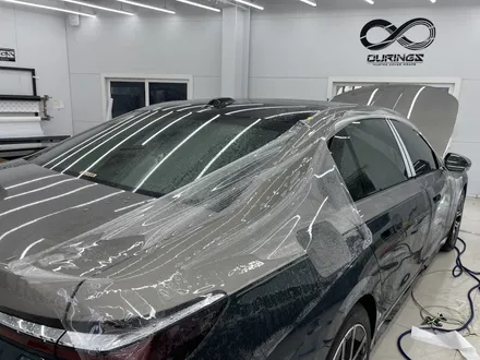 분당 PPF 상판은 보호, 하판은 보호와 컬러체인지 BMW 740i 분할보호막 / 서초, 강남, 양재