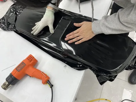 송파 크롬죽이기 부분랩핑에 ppf, 유리막코팅까지 한방에 다됨 BMW X4 신차 시공 / 서초, 강남, 양재