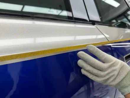 강남 랩핑 BMW i7 듀오톤 랩핑 위아래 둘 다 라인 칼 / 서초, 강남, 양재