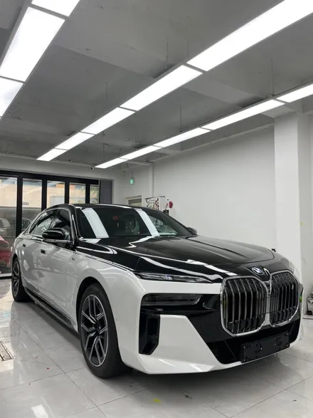 BMW i7 듀오톤 PPF? 전체 PPF인데 투톤! 남양주 PPF도 아워링스 해야겠다... / 서초, 강남, 양재