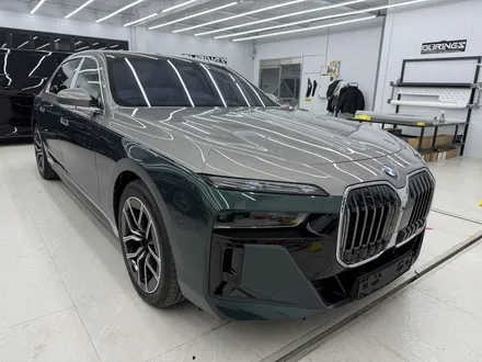 분당 PPF 상판은 보호, 하판은 보호와 컬러체인지 BMW 740i 분할보호막 / 서초, 강남, 양재