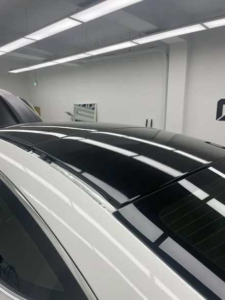 강남 논현 랩핑 C63AMG 올블랙 간지, 전체 랩핑에 휠도색 크롬죽이기까지 가즈아!!! / 서초, 강남, 양재