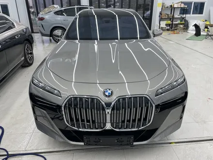 분당 PPF 상판은 보호, 하판은 보호와 컬러체인지 BMW 740i 분할보호막 / 서초, 강남, 양재