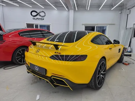 벤츠 AMG GTs 컬러 PPF 썬플라워 옐로우, 성남 아워링스에 준비된 변신 방법은 두 가지입니다. / 서초, 강남, 양재