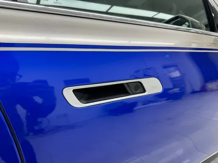 강남 랩핑 BMW i7 듀오톤 랩핑 위아래 둘 다 라인 칼 / 서초, 강남, 양재