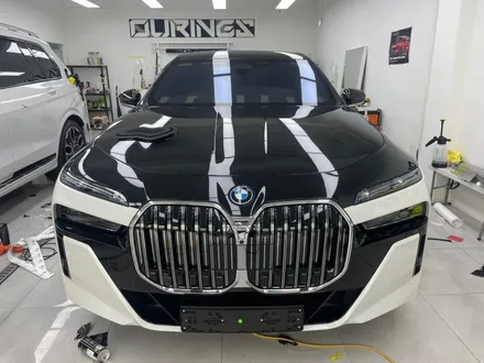 하남 미사 랩핑 BMW 740e 듀오톤, 상판 투톤 DMO 피아노 블랙 / 서초, 강남, 양재