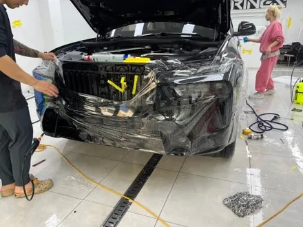 송파 PPF BMW X7 근접샷 있는 전체 시공 크롬죽이기 까지 / 서초, 강남, 양재