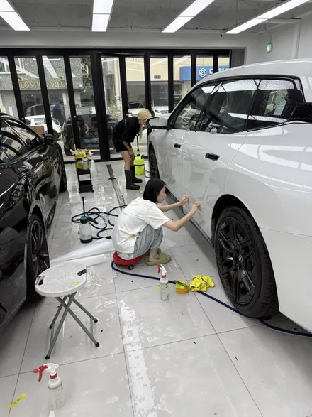 안양 PPF BMW ix 전체 보호막, 하이그로시까지 다~ 했는데 흔적도 없고 / 서초, 강남, 양재