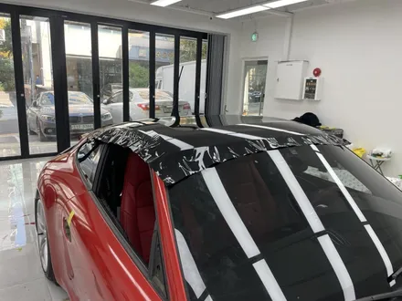강남 랩핑. 포르쉐 911, 997 MK1 3m 드래곤파이어 레드 풀랩핑 + 립댐 포인트 / 서초, 강남, 양재