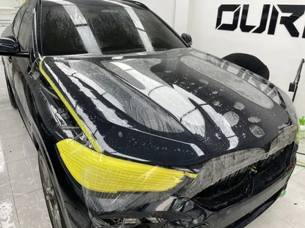 송파 PPF BMW X6 프론트 풀패키지 + 도어 4개 시공으로 철통 / 서초, 강남, 양재