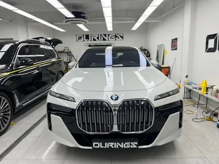 성남 용인 랩핑 BMW i7 투톤 블랙, 계속 입고되는 7시리즈 PPF까지 / 서초, 강남, 양재