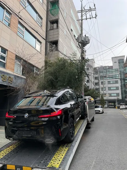 송파 크롬죽이기 부분랩핑에 ppf, 유리막코팅까지 한방에 다됨 BMW X4 신차 시공 / 서초, 강남, 양재