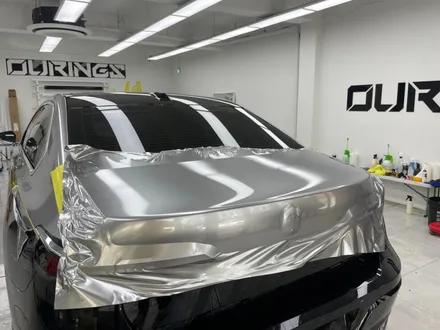 BMW i7 전체 PPF하고 투톤 랩핑으로 덮기 용산 PPF도 아워링스로 가면 어마어마한게 기다림 / 서초, 강남, 양재