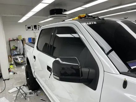 서초 랩핑 F150 전체랩핑 기존필름 제거하고 화이트로 변신함 / 서초, 강남, 양재