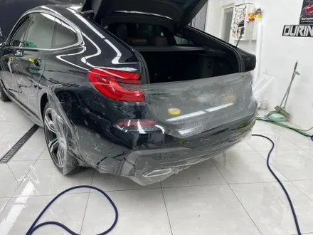 영등포 PPF 랩핑 BMW 6시리즈 전체 보호막 + 실내 무광 카본 랩핑 / 서초, 강남, 양재