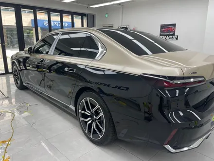수지 분당 랩핑 BMW 7시리즈 듀오톤 또 했습니다. 샴페인골드 상판! / 서초, 강남, 양재